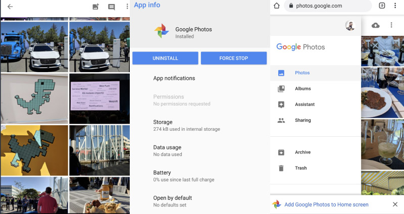 Google Fotos Android Chrome Google Chrome