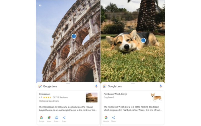 Google Lens Sony Xperia XZ2 Compact
