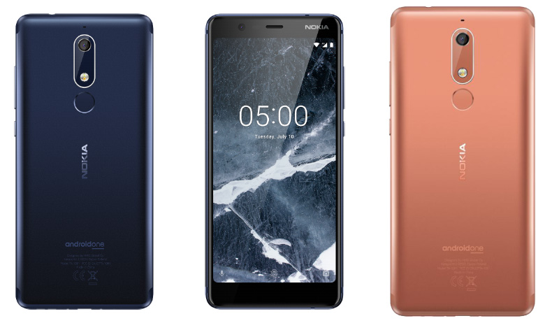 Nokia 5.1 Android One Google cores
