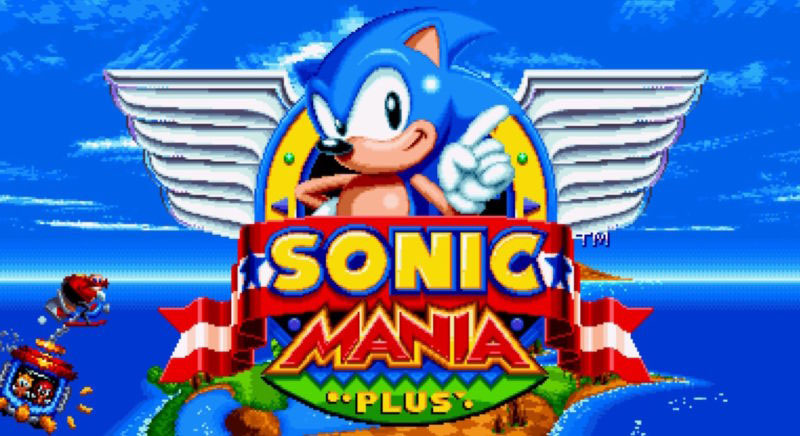 Sonic Mania Plus Sega MegaDrive PlayStation
