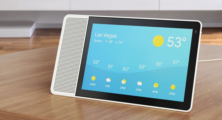Google Lenovo Smart Display 4gnews Google Assistant Alexa