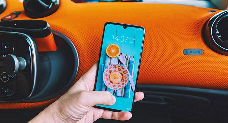 Vivo X23 smartphone android 4gnews mini notch