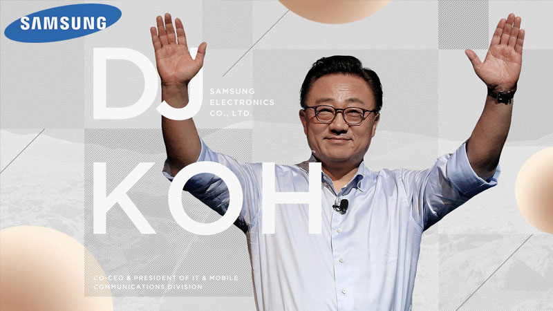 Samsung Smartphone Dobrável DJ Koh 4gnews