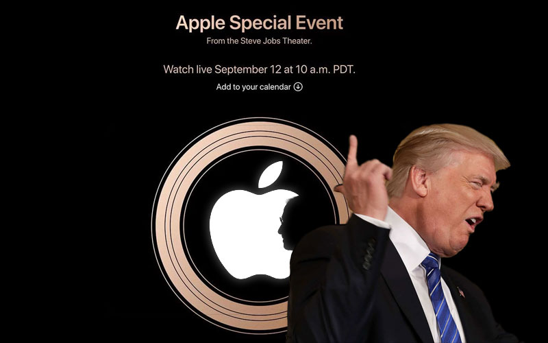 Donald Trump Apple preços 4gnews