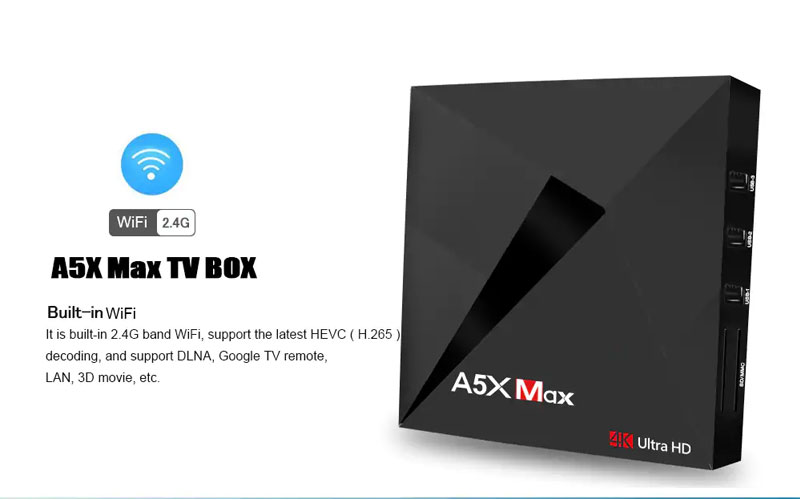 A5X Max TV Box Android