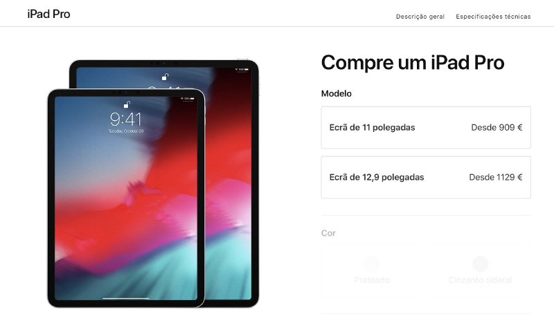 Apple iPad Pro iOS 12 tablet