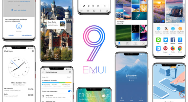 EMUI 9 Android Pie Huawei