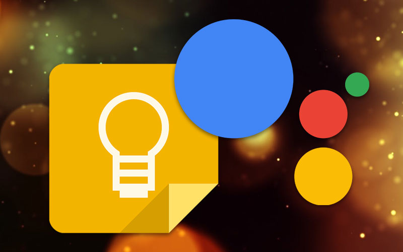 Google Keep Google Assistant