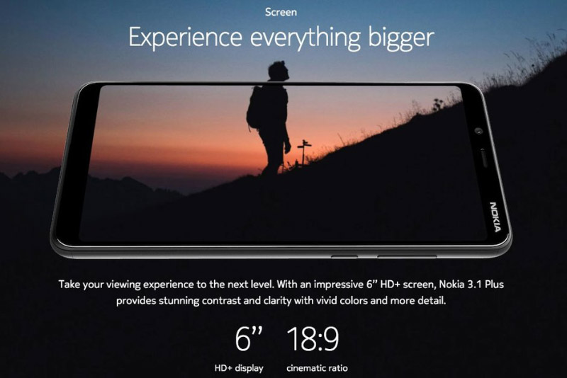 Nokia 3.1 Plus Android One 1