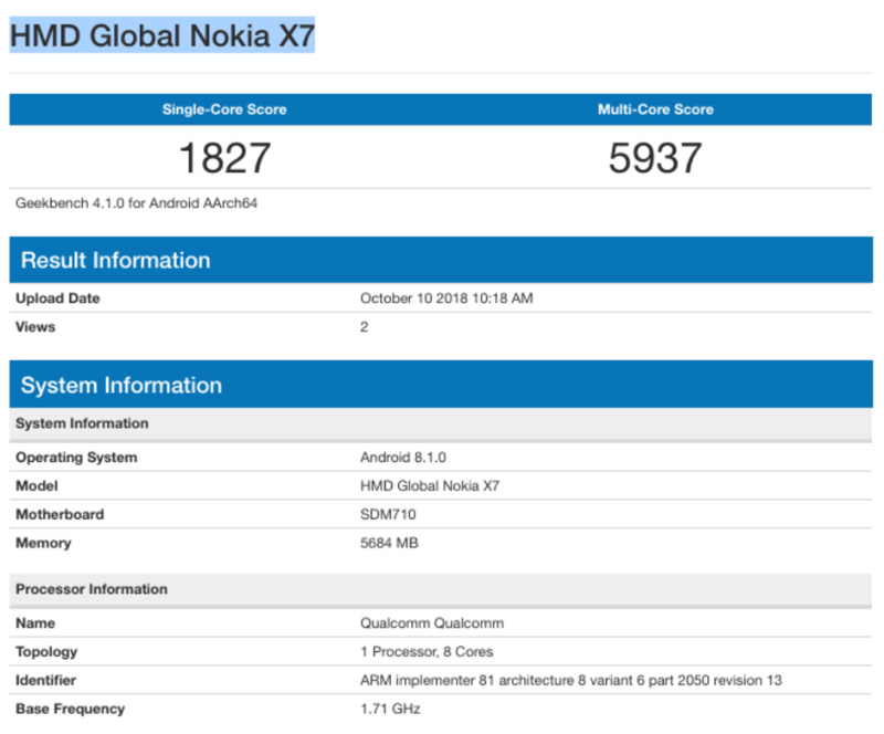 Nokia X7 Android One