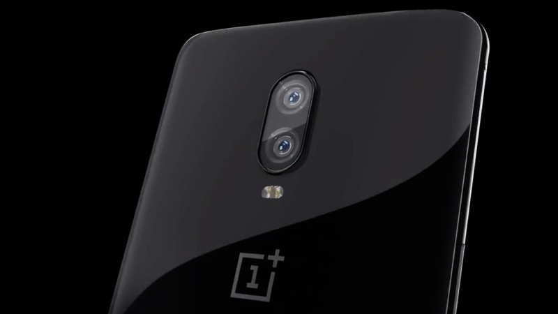 OnePlus 6T Android Pie câmara