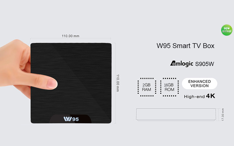 W95 TV box Android