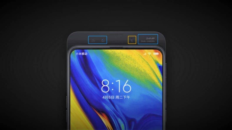 Xiaomi Mi MIX 3 Android Pie smartphone
