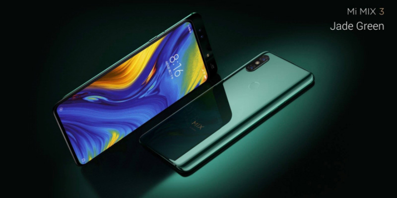 Xiaomi Mi MIX 3 Android Pie smartphone
