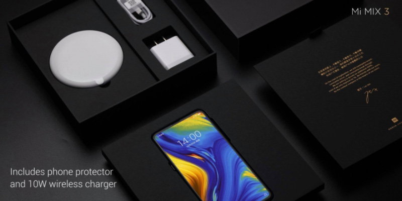 Xiaomi Mi MIX 3 Android Pie smartphone