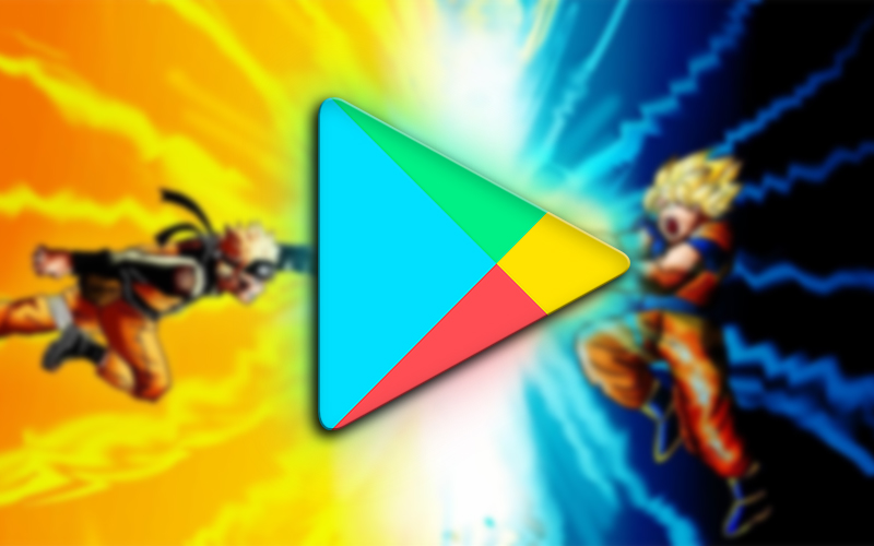 Google Play Store Jogos Anime