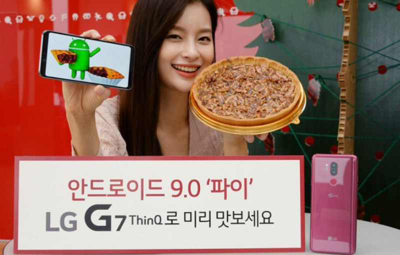 LG G7 ThinQ Android Pie Google
