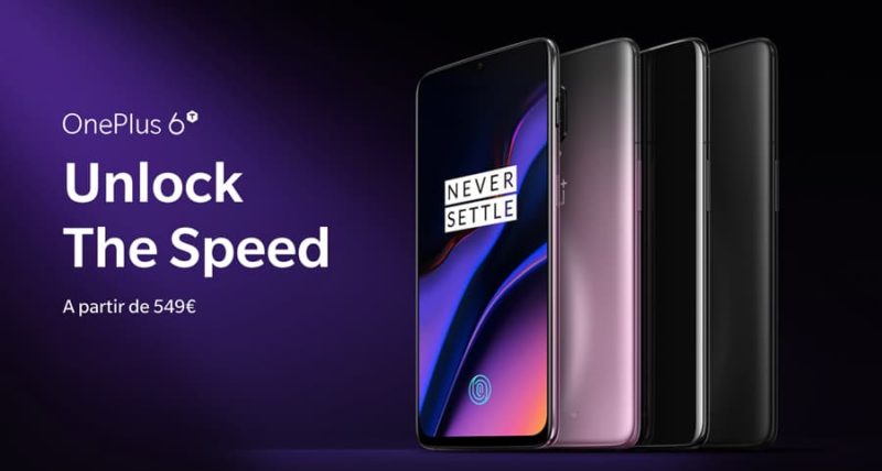 OnePlus 6T margens adulterado
