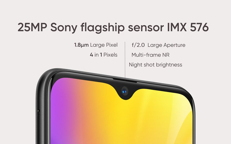 Realme U1 gama-média slefies Android smartphone
