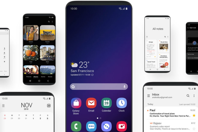 Samsung Galaxy S9 Android Pie One UI oficial