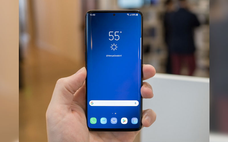 leak design Samsung Galaxy S10 painel frontal Huawei Mate 20 Pro