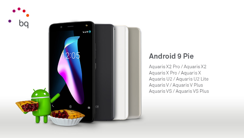 BQ Aquaris Android Pie smartphones