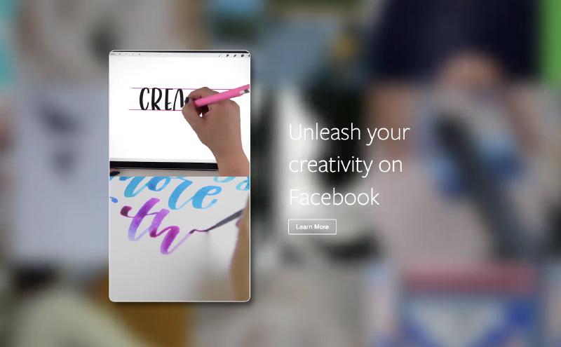 Facebook site Inspiration
