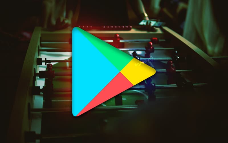 Google Play Store Futebol Android smartphone