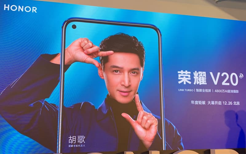 Huawei Honor View 20 topo de gama android