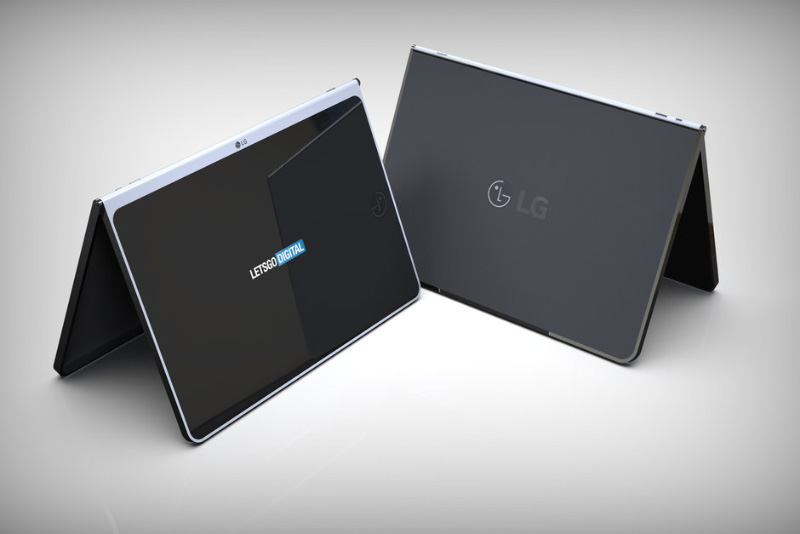 LG tablet dobrável smartphone dobrável Android