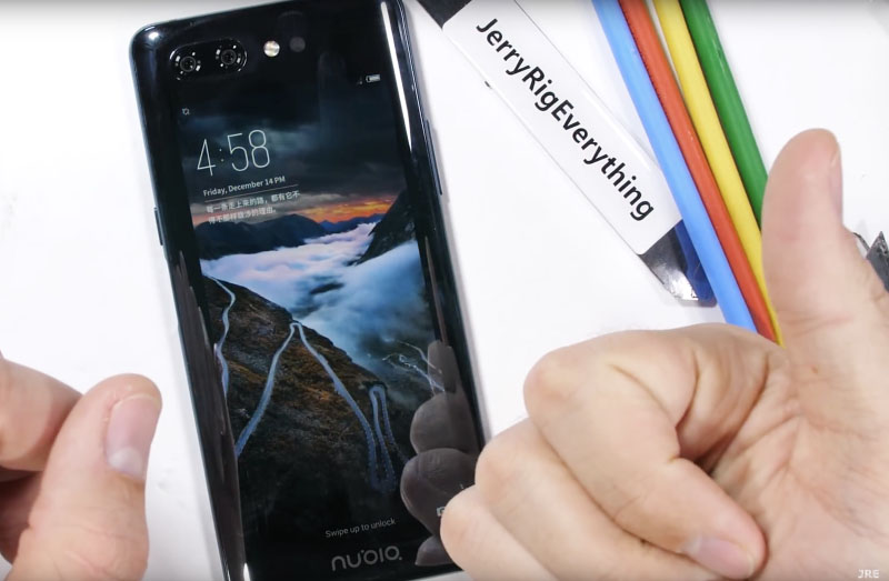 Nubia X smartphone Android Jerry Rig Jerry Rig Everything