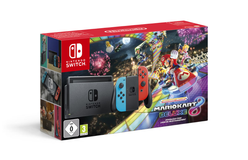 Pack Nintendo Switch Mario Kart 8 Deluxe
