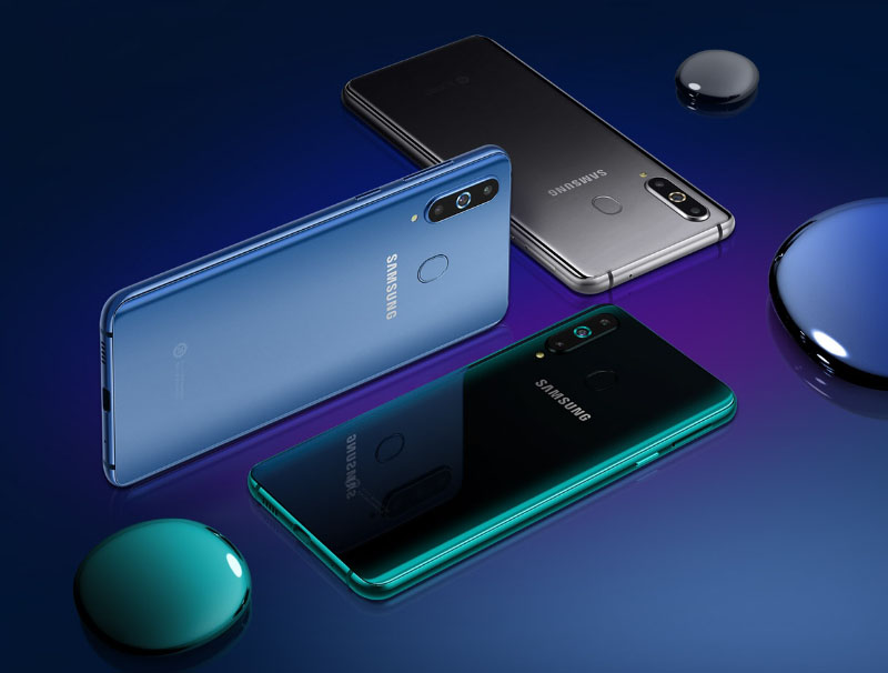 Samsung Galaxy A8s smartphone Android 3
