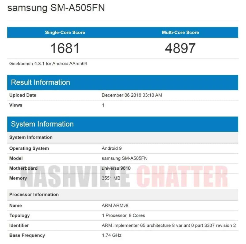 Samsung Galaxy A9s smartphone Android Samsung Galaxy A50 1
