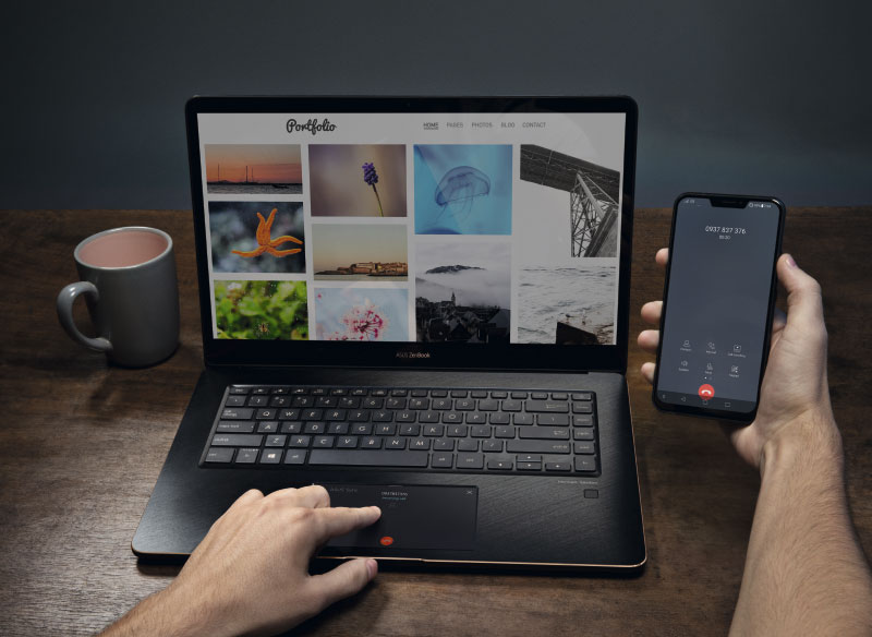 ScreenPad-da-ASUS-Spotify apps