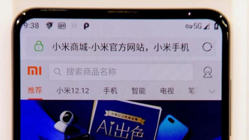 Xiaomi Mi MIX 3 smartphone Android 5G Snapdragon 855 Europa