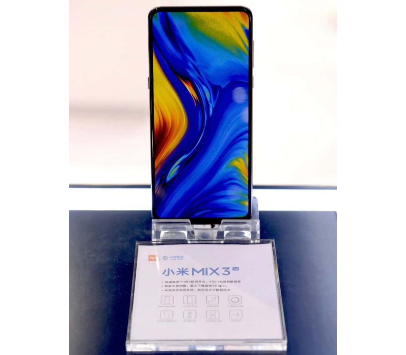 Xiaomi Mi MIX 3 smartphone Android 5G Snapdragon 855 Europa