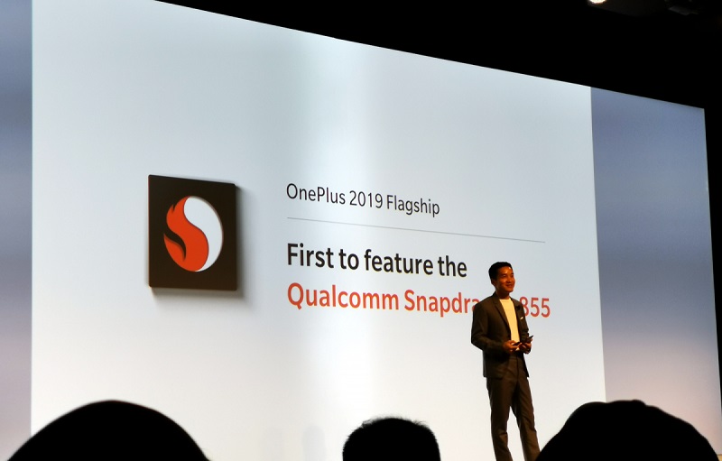 OnePlus smartphone Snapdragon 855