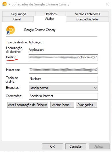 Chrome padrão xiaomi