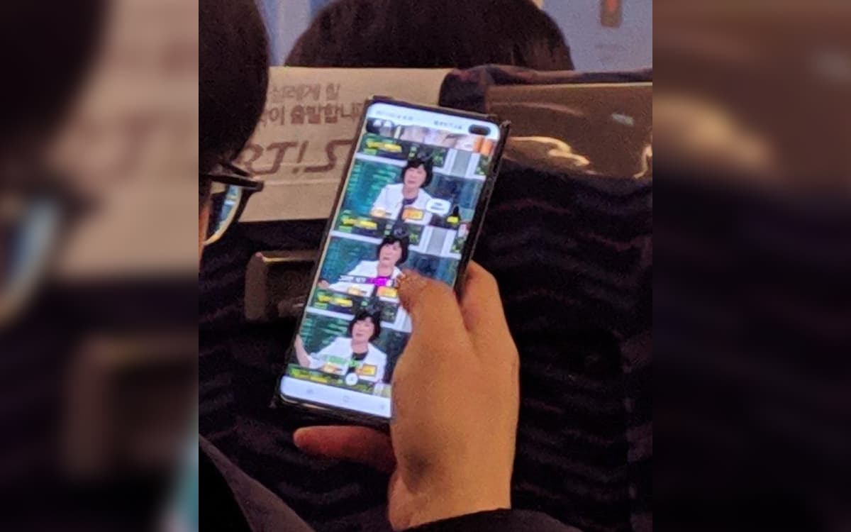 Samsung Galaxy S10 Plus live