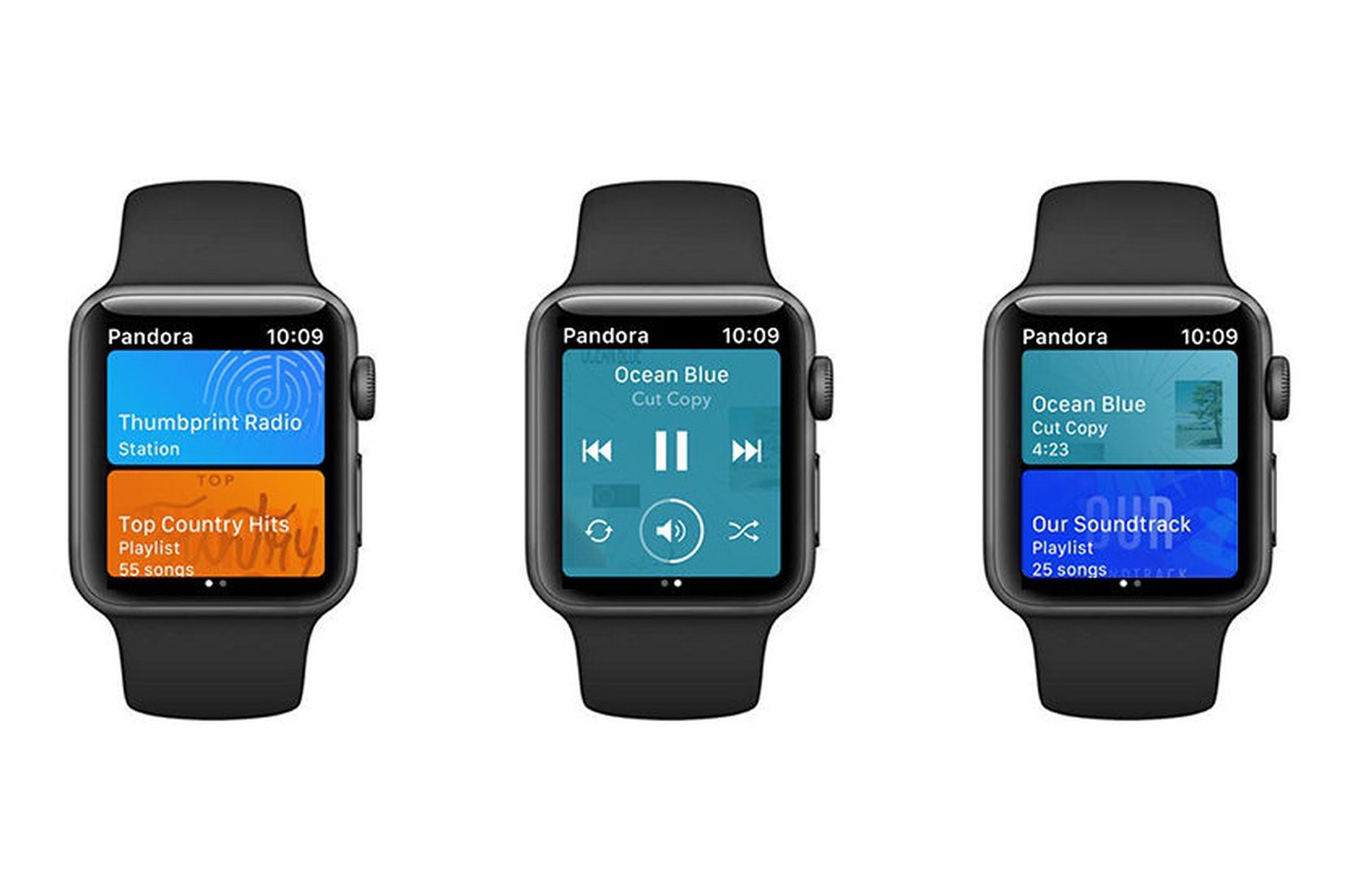 pandora for iwatch