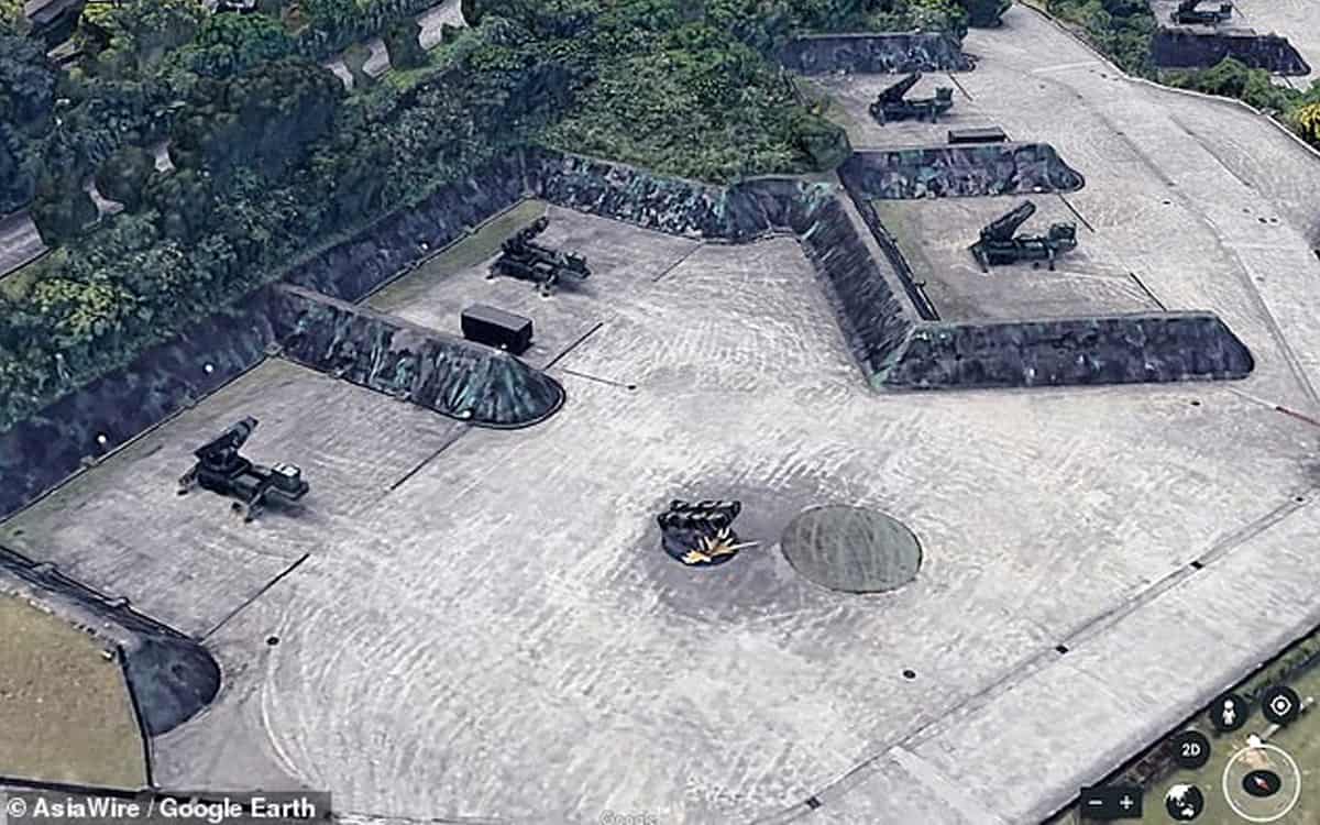 Google Maps Base Militar