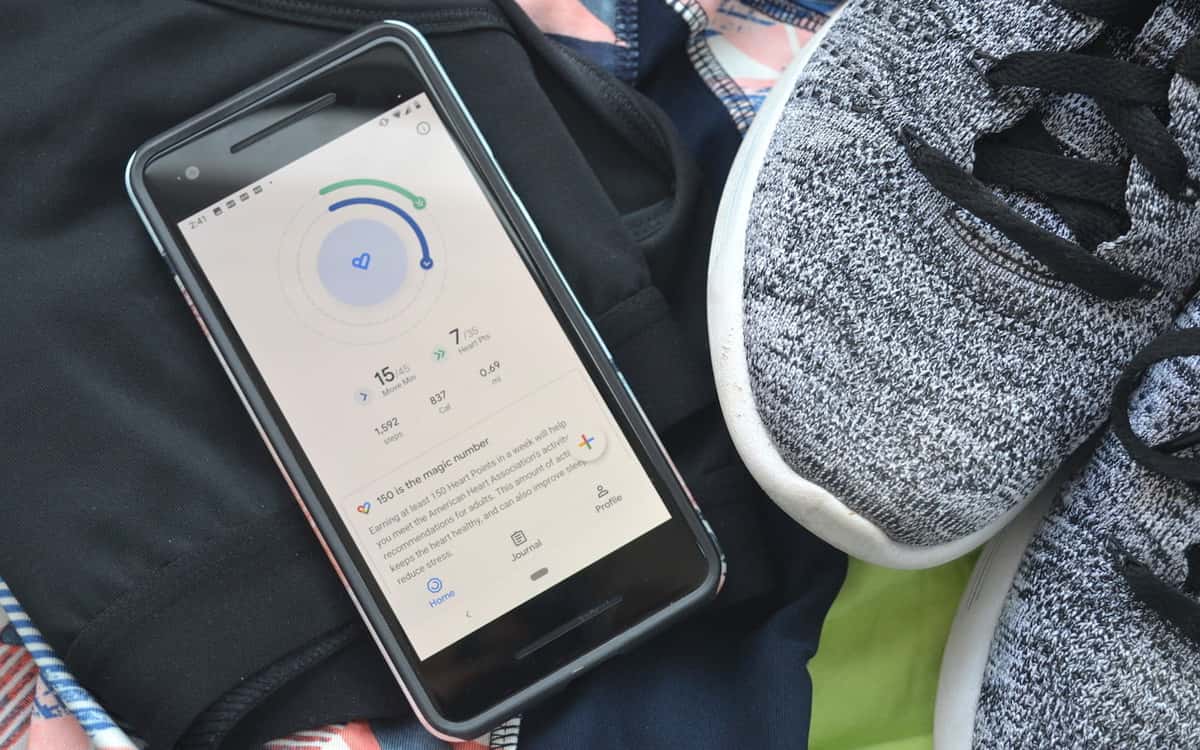 Google fit android wear os