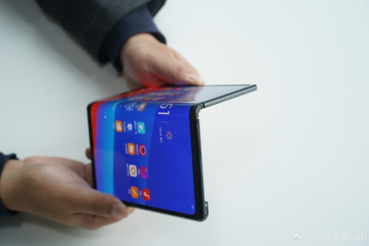 Este é o smartphone dobrável da Oppo que parece o Huawei Mate X