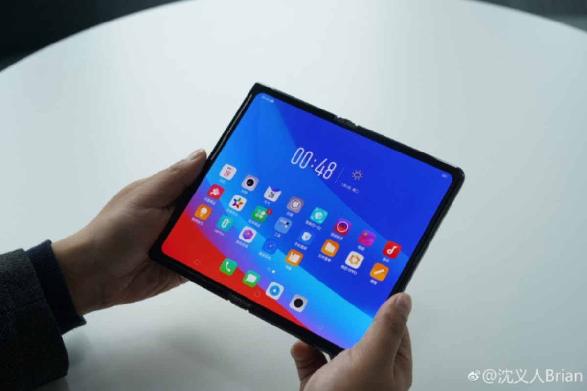 Este é o smartphone dobrável da Oppo que parece o Huawei Mate X