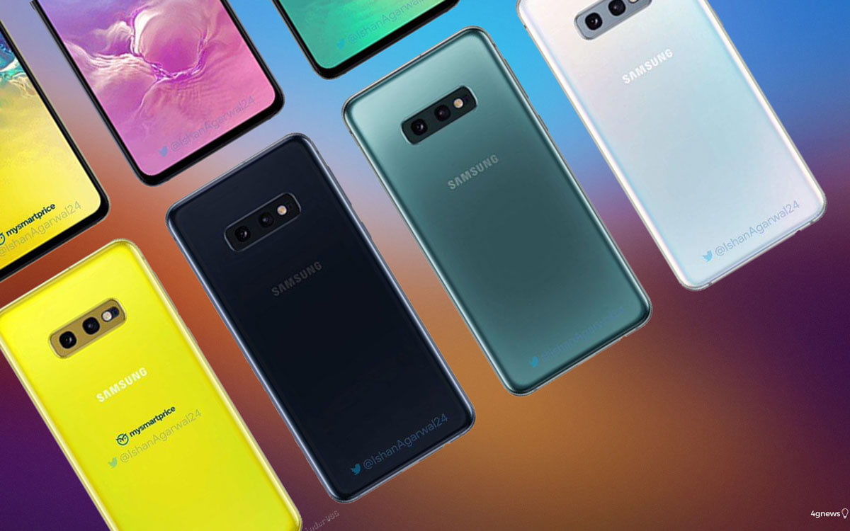 Samsung Galaxy S10 e S10e: Todas as cores dos novos smartphones