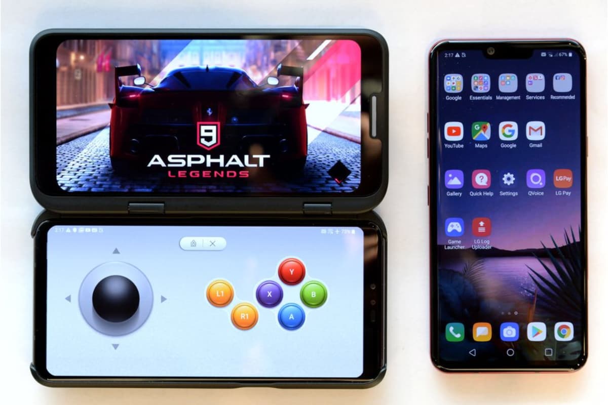 Este é o LG V50 ThinQ: um V40 com 5G e um ecrã opcional