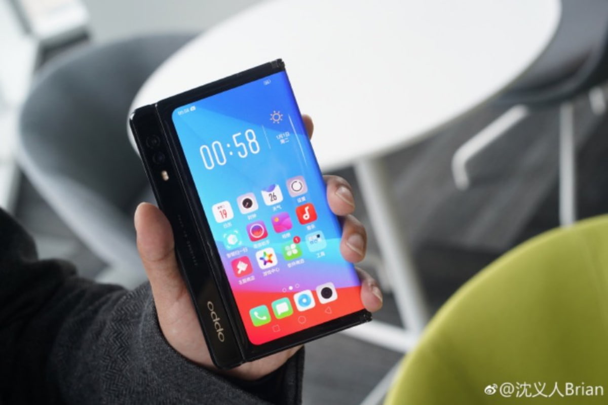Este é o smartphone dobrável da Oppo que parece o Huawei Mate X